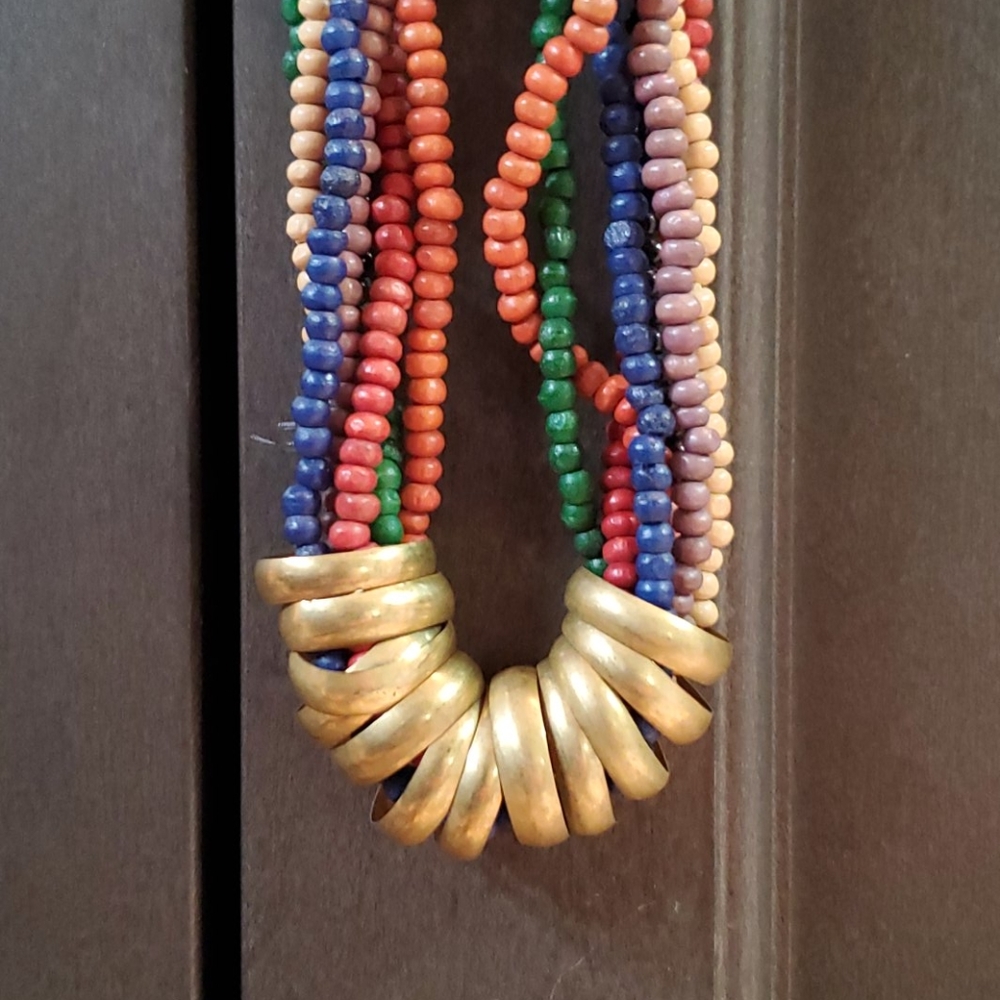 Artisan Beaded necklace